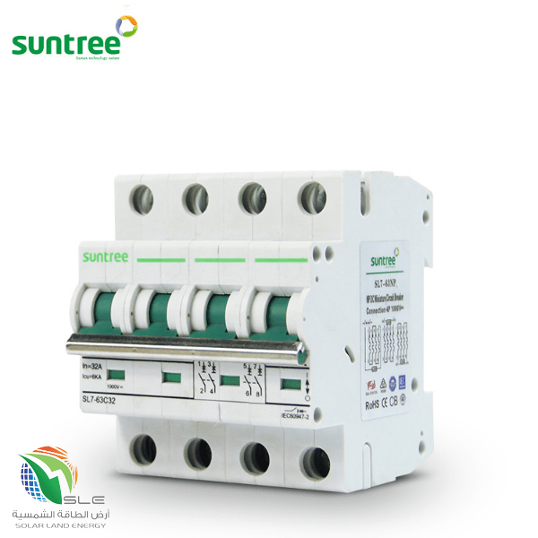 SLE Solar Land Energy • DC Circuit Breakers – MCB 4 Poles SLE Solar Land Energy • DC Circuit Breakers – MCB 4 Poles