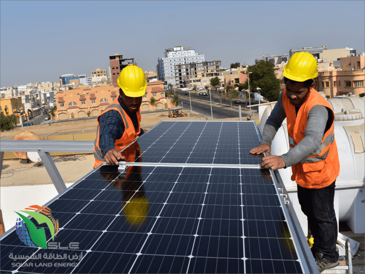 SLE ارض الطاقة الشمسية &bull; Solar Projects