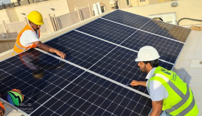 SLE ارض الطاقة الشمسية &bull; Solar Projects