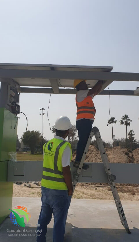 SLE ارض الطاقة الشمسية &bull; Solar Projects
