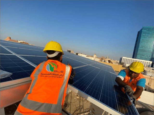 SLE ارض الطاقة الشمسية &bull; Solar Projects