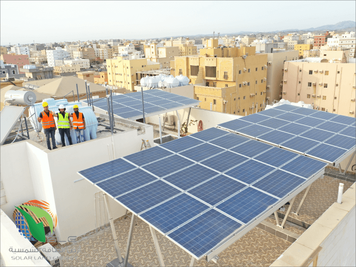 SLE ارض الطاقة الشمسية &bull; Solar Projects