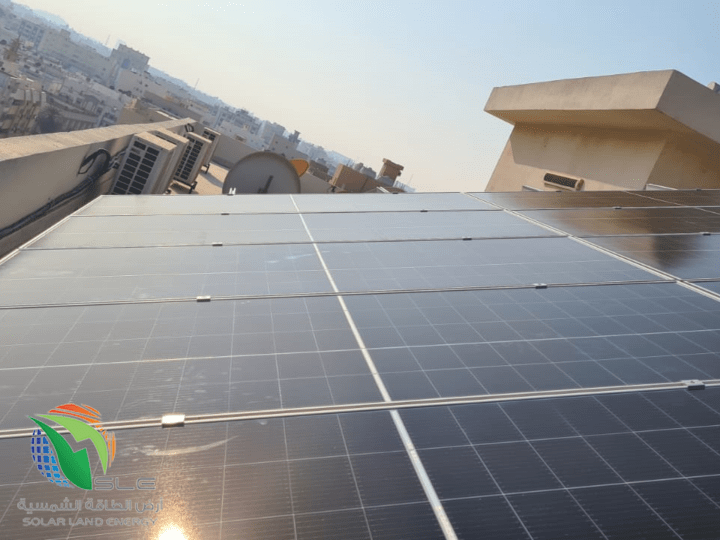 SLE ارض الطاقة الشمسية &bull; مشروع منزل بقدرة 6.54 كيلو وات – جدة