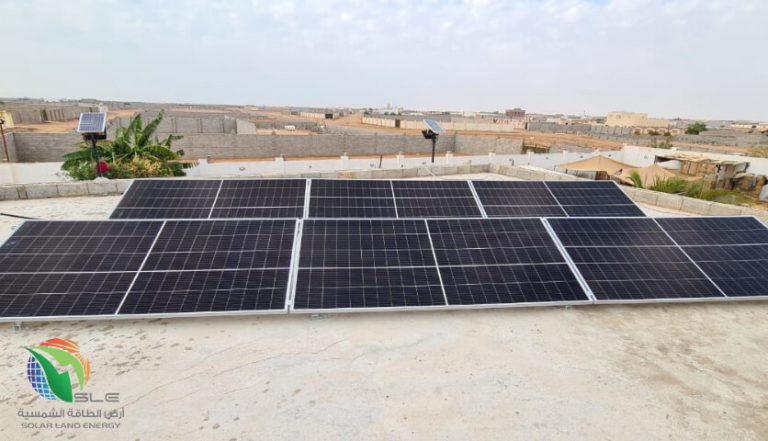 SLE ارض الطاقة الشمسية &bull; مشروع منزل بقدرة 3.27 كيلو وات – ذهبان